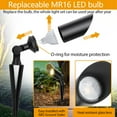 Landscape Lighting with MR16 MMF7 LED Bulb 12V 6W Landscape Lights