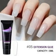 Musatteng French Nail Tip Guides Gel Extension Gel For Nail Tip And Press Nails Fast Long
