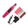 thumbnail image 1 of Vogacara Herramientas Nall, durabilidad inigualable para entusiastas de las uñas, máquina portátil para mejorar las uñas, taladro, pluma de Juegos de manicura  estándar de Europa Rosa roja, 1 of 6