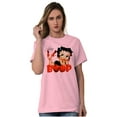 thumbnail image 4 of Vintage Betty Boop Cartoon Cherry Women's Plus Size Graphic Tee Brisco Brands 3X, 4 of 6
