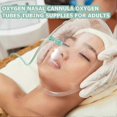 thumbnail image 3 of 6pcs 2m Nasal Oxygen Cannula Green Soft Tube For Adults, 3 of 5