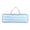 Sky Blue, variant on 21" Mahjong Rack Storage Bag with Zipper, Mahjong Tile and Rack Carrying Case, with Front Pocket for Dice Scorecards, Portable Travel Mahjong Organizer