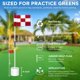 thumbnail image 2 of Set de Banderines de Golf KINGTOP 90 cm Portátil 4 Unidades para Interior y Exterior, 2 of 9