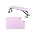 thumbnail image 4 of TOOYFUL Nail Arm Rest, PU Leather Manicure Hand Pillow with Pad, Professional Nail Rest Cushion Table Desk Station for Acrylic Nails Violet, 4 of 10
