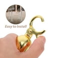 thumbnail image 4 of MOVTOTOP Stanchion Rope Stainless Steel Hook Barrier Rope Crowd Control Rope For Movie Theaters, 4 of 7