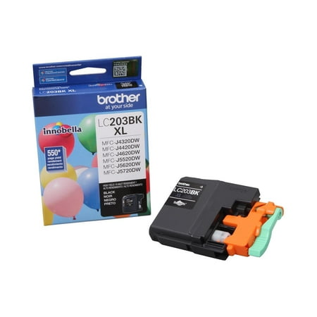 Brother - LC203BK XL High-Yield Ink Cartridge - Black
