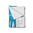 thumbnail image 2 of 100th Birthday Soft Flannel Fleece Throw Blanket, Party Themed Wish for 100 Years Old Colorful Dots Happiness Image, Cozy Plush for Indoor and Outdoor Use, 60" x 80", Multicolor, by Ambesonne, 2 of 6