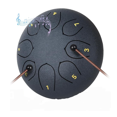thumbnail image 1 of 6 - Inch 8 - Note Steel Tongue Drum for Kids' Preschool Activities, Musical Percussion Instrument, 1 of 6