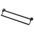 thumbnail image 2 of American Standard 3749000.243 Townsend 24-Inch Double Towel Bar, Matte Black, 2 of 3