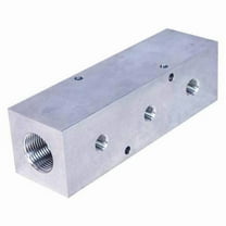 Pneumadyne Manifold,Aluminum,3 Outlets,7-1/2" L M40-500-3