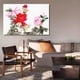 thumbnail image 3 of Póster decorativo en lienzo con diseño floral, obra de arte, decoración para dormitorio, paisaje deportivo, decoración para oficina, regalo, estilo marco, 20 x 30 cm, 3 of 8