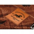 thumbnail image 4 of Yellowstone Authentic Merch Silk Touch Reversible Sherpa Throw, 60" x 70" (Darby Stripe), 4 of 5