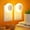 Amber, variant on FERSWE Night Light, Night Lights Plug into Wall, Dusk to Dawn Sensor Warm White Led Night Light 0.5W, 2 Pack Nightlight for Adults, Bedroom, Bathroom, Hallway, Kitchen