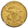 thumbnail image 3 of 1857-S $20 Liberty Gold Double Eagle XF-45 NGC CAC, 3 of 3