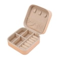 thumbnail image 3 of Caja de joyería, caja de almacenamiento de joyería, minicaja de almacenamiento de joyería, organizador de joyería, exhibición para dijes, collares, Rosa, 3 of 8