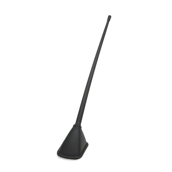 Unique Bargains 23.5cm Height Black Plastic Self-adhesive Base Decorative Antenna Aerial for Car