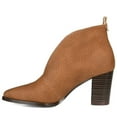 thumbnail image 3 of Journee Collection Women's Bellamy Bootie Tan 5.5 Medium Womens US, 3 of 6
