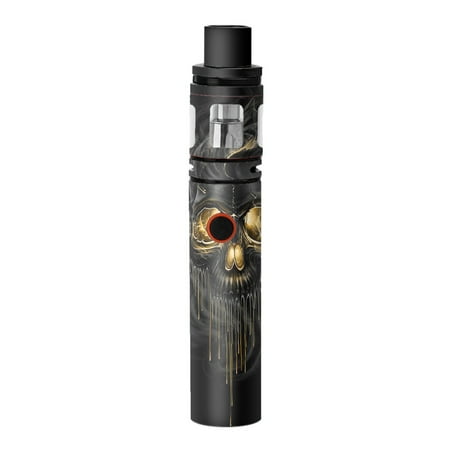 Glowing Skeleton - Skins Decals For Smok Stick V8 Pen Vape / Golden Skull, Glowing Skeleton