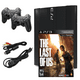thumbnail image 1 of Restored Sony Playstation 3 PS3 Console Super Slim 250GB Black with Last of Us & Two Retrofam Controllers (Refurbished), 1 of 5