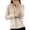 Beige, variant on Womens Cardigan Hooded Long Sleeve Open Front Sweater Fashion Knitwear Casual Loungewear Soft Cozy Pullover Jacket For Outerwear Coats