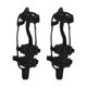 thumbnail image 1 of Clavos para zapatos, tacos para raquetas de nieve, puños para nieve, tacos de tracción para caminar, tacos para hielo, clavos para montañismo, hombres Negro L, 1 of 8