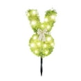 thumbnail image 2 of Bunny Topiary Outdoor,Rabbit Shaped Topiary Trees with Ground Spike,Artificial Bunny-Shaped Topiary Tree Pot Easter , Boxwood Bush Indoor & Outdoor Decor, 2 of 7