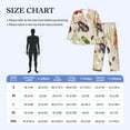 thumbnail image 4 of Fotbe Cute Vegetables Pijama de Hombre con Estampado de Manga Larga, Conjunto de 2 Piezas, Ropa de Dormir Suave y Cómoda con Bolsillos-Medium, 4 of 7