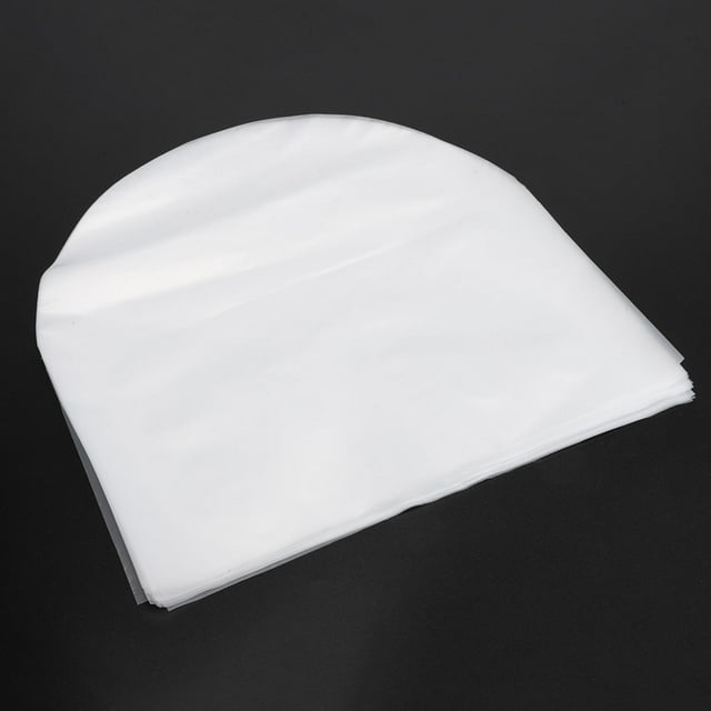 Bolsa para discos de vinilo, 50 piezas Bolsa protectora para discos de vinilo antiestático de 12 pulg. PE Resistente al desgaste por rayones para LP/LD Spptty Como se muestra en la descripción