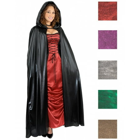 - Unisex Hooded Cape Adult Costume Accessory Green