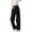 Black, variant on hotojiny Cargo Pants Women Button Low Rise Drawstring Bow Tie Sweatpants Streetwear Cute Casual Pockets Hiking Wide Leg Trousers