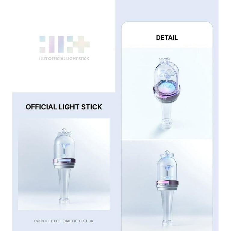 アイドル ILLIT OFFICIAL LIGHT STICK ILLIT | Official Light Stick – Pink Box