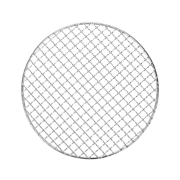Uxcell Cooling Rack, 10" Round Stainless Steel Baking Rack for BBQ/Cooking/Roasting/Grilling/Steaming/Drying, Wire Cooling Rack for Baking [Silver]
