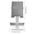 thumbnail image 6 of Tablet Computer Stand Cell Phone Accessories Desktop Bracket Mobile Holder Executive Aluminum Alloy, 6 of 6