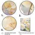 thumbnail image 3 of Designart "Dappled Sunlight Yellow Hydrangea" Floral Canvas Wall Art, 3 of 5