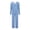 Sky Blue, variant on Two Piece Loungewear Soft Pajama Top and Pants Pjs Sleepwear Women's Pajamas Set Long Sleeve Pj Sets S-3XL