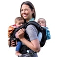 thumbnail image 1 of Portabebés TwinGo Negro Clásico Ajustable para Tándem o Individual para Hombres y Mujeres, 1 of 6