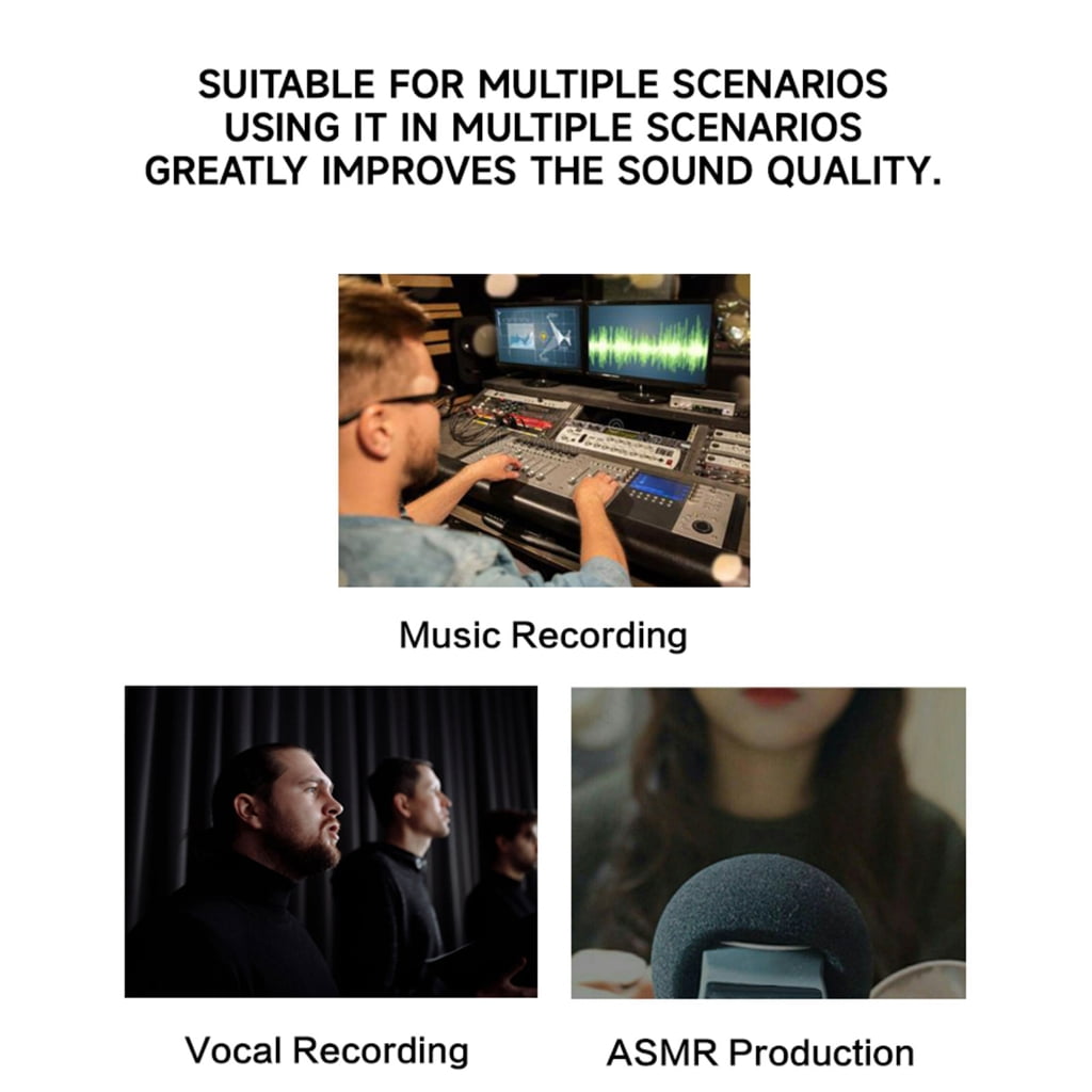 USB Audios Interfaces for PC Computer Plug And Play USB Recording Sound Card Metal Studio Quality Audios Interfaces