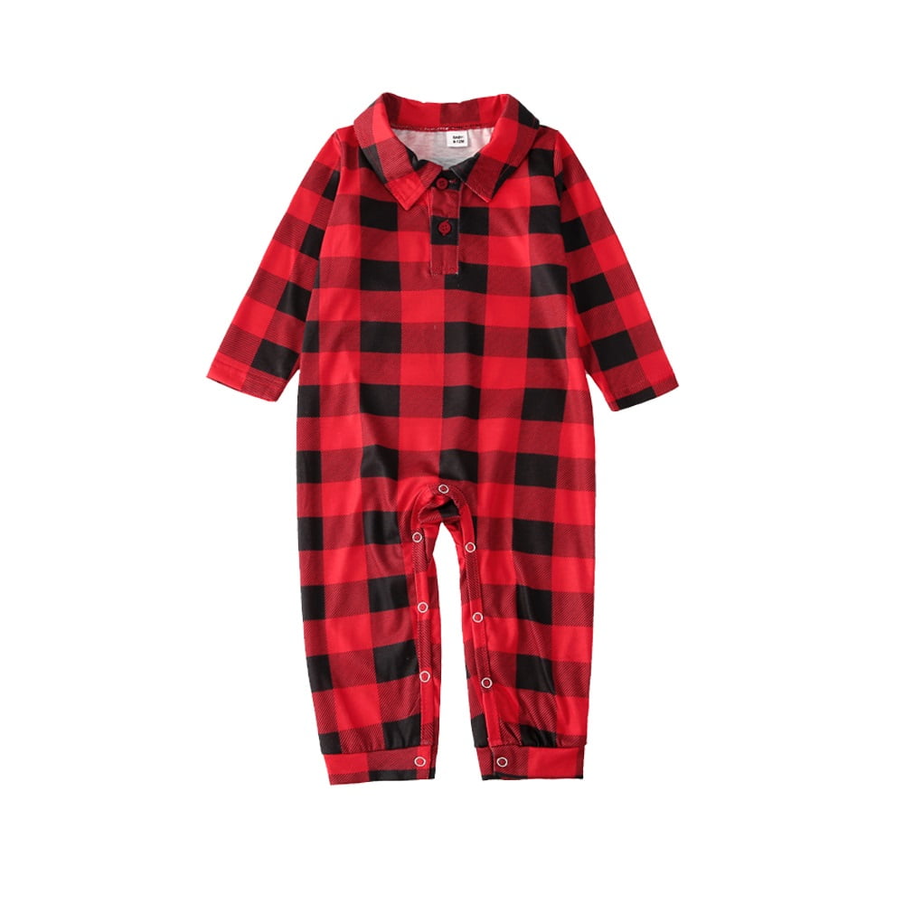 Strand Holiday Christmas Matching Family Pajamas Classic Buffalo Check Other