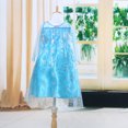 thumbnail image 4 of SAYOO Petites Filles Flocon de Neige Robe de Performance Princesse à Manches Longues, 4 of 6
