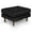 Black, variant on Eon Leather Ottoman