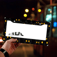thumbnail image 4 of 1 Pcs Black Cats License Plate Frame, License Plate Cover for Car Decorative Parts, Aluminum License Plate Bracket Holder Rust-Proof Weather-Proof for US Standard Car, 4 of 9