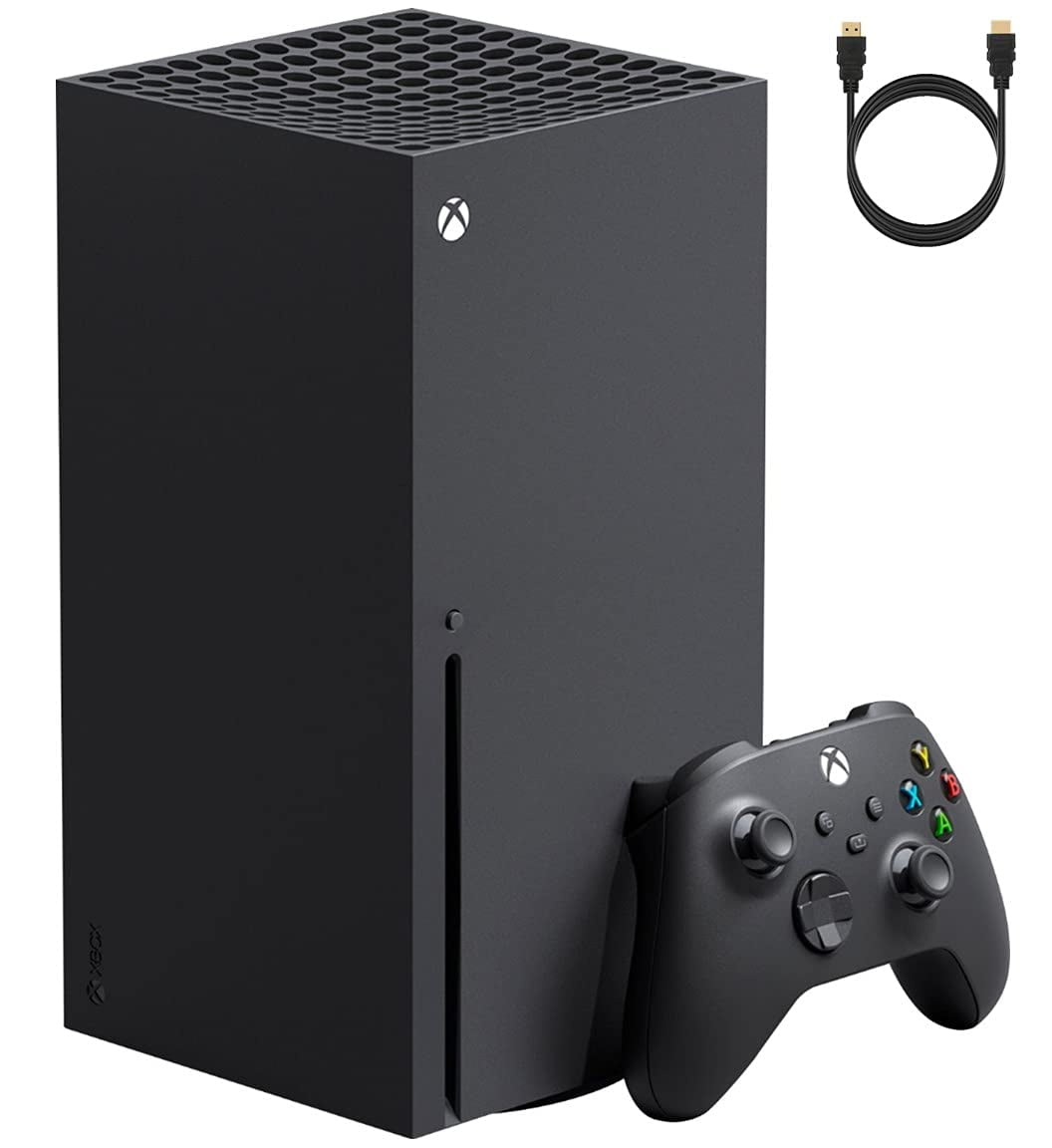 Microsoft Xbox Series X Gaming Bundle, Xbox Series X 1TB Console, Xbox Wireless Controller Carbon Black, 12 Teraflops processing power, up to 120FPS, 4K UHD Blu-ray Drive with Mazepoly Accessories