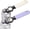 Lavender & Cream, variant on 2-in-1 Soda Can Tab & Beer Bottle Opener, Black, 2-Pack | Easy pull tab opener with soft silicone handle protects nails & arthritic hands. Great for bars, picnics, and outdoor events