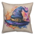 thumbnail image 2 of Creative Products Painterly Witch Hat 18 x 18 Spun Poly Pillow, 2 of 3