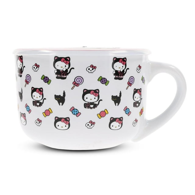 Taza de sopa Silver Buffalo Sanrio Hello Kitty Black Cat 700 ml