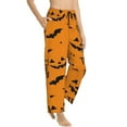 thumbnail image 2 of Daiia Trick Or Treat Women's Sleep Pant with Pockets and Drawstring,Pajama Pants-XX-Large, 2 of 9