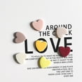 thumbnail image 4 of 10pcs Cute Mini Fridge Magnets Colorful Love Heart Small Refrigerator Stickers Lovely Photos Wall Magnetic Sticker For Home Deco, 4 of 5