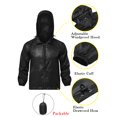 thumbnail image 5 of SAYFUT Men Zip up Sportswear Windbreaker Packable Jacket Sport Casual Lightweight Hooded Outdoor Jacket Color Black L-3XL, 5 of 8