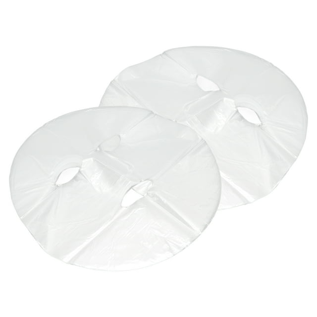 Película Conservante De Mascarilla Facial, Hoja De Mascarilla Transparente Que Aumenta El Calor Facial Desechable Previene La Sequedad 100 Piezas Para Uso Doméstico