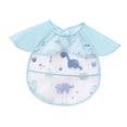 thumbnail image 1 of Babero impermeable para bebé, cómodo y con bolsillo, para bebés de 6 a 36 meses. Dinosaurio, 1 of 9